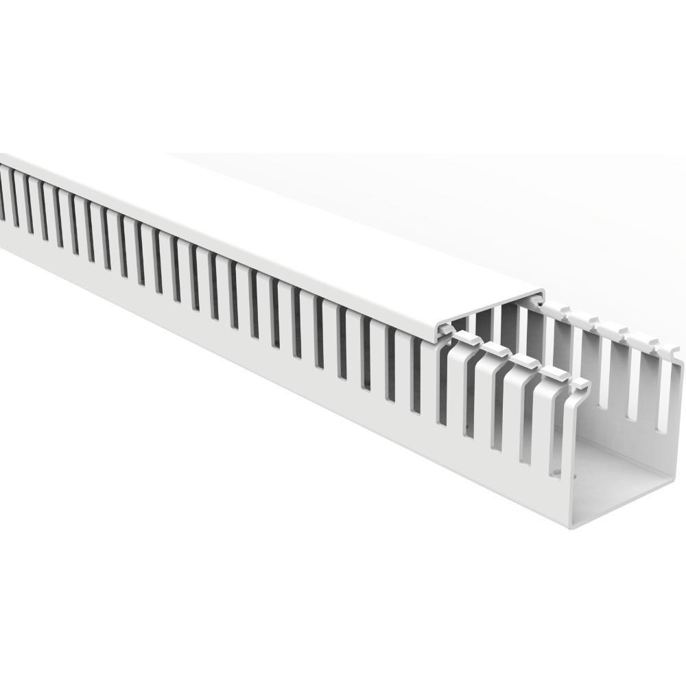 Canaleta Para Painel Tramontina Aberta Branca 50x50x2000 Mm - 2