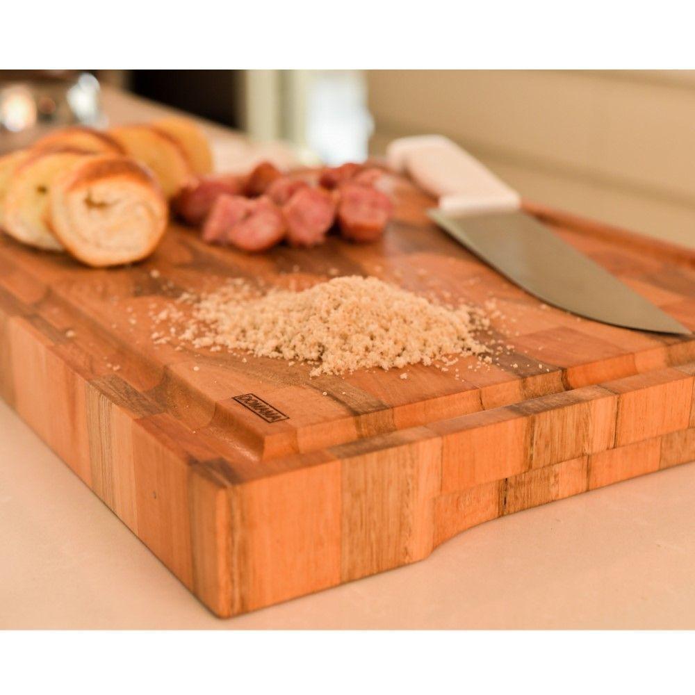 Tábua De Corte Churrasco Multiuso Invertida 40x30 Cm Essence Domama - 5