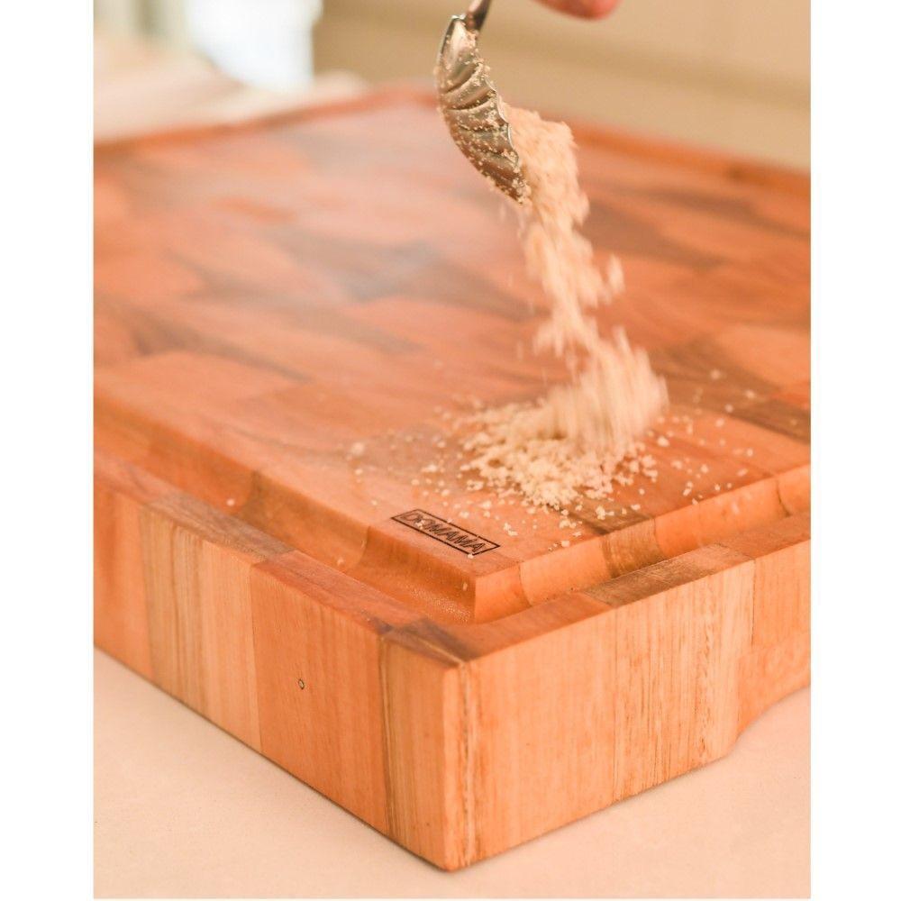 Tábua De Corte Churrasco Multiuso Invertida 40x30 Cm Essence Domama - 6