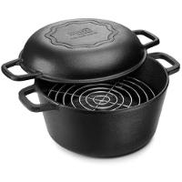 Panela De Defumação 24 Cm 5,7 L Em Ferro Fundido Panela Mineira - 1