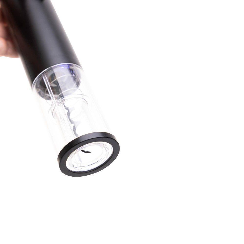 Conjunto 5 Peças Para Vinho De Plástico Preto Wolff - 5