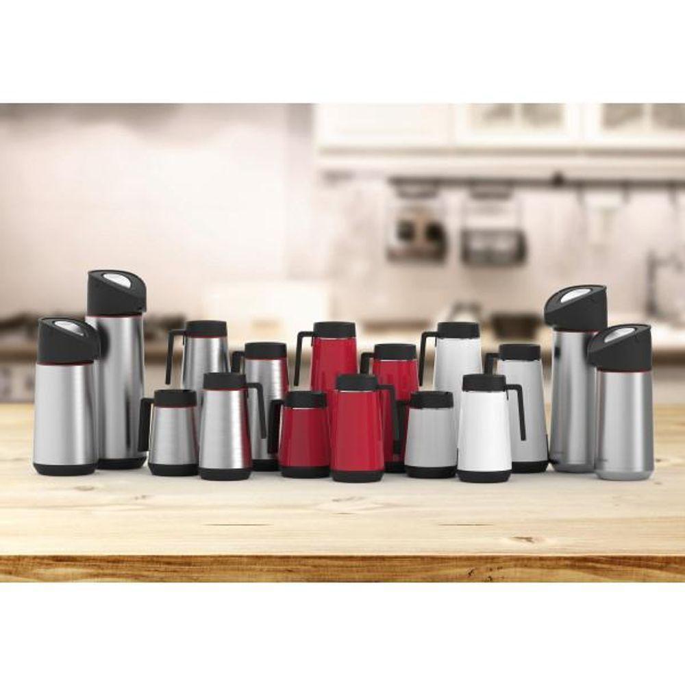 Bule Térmico Tramontina Exata Em Aço Inox Grafit Sem Infusor 300 Ml - 2