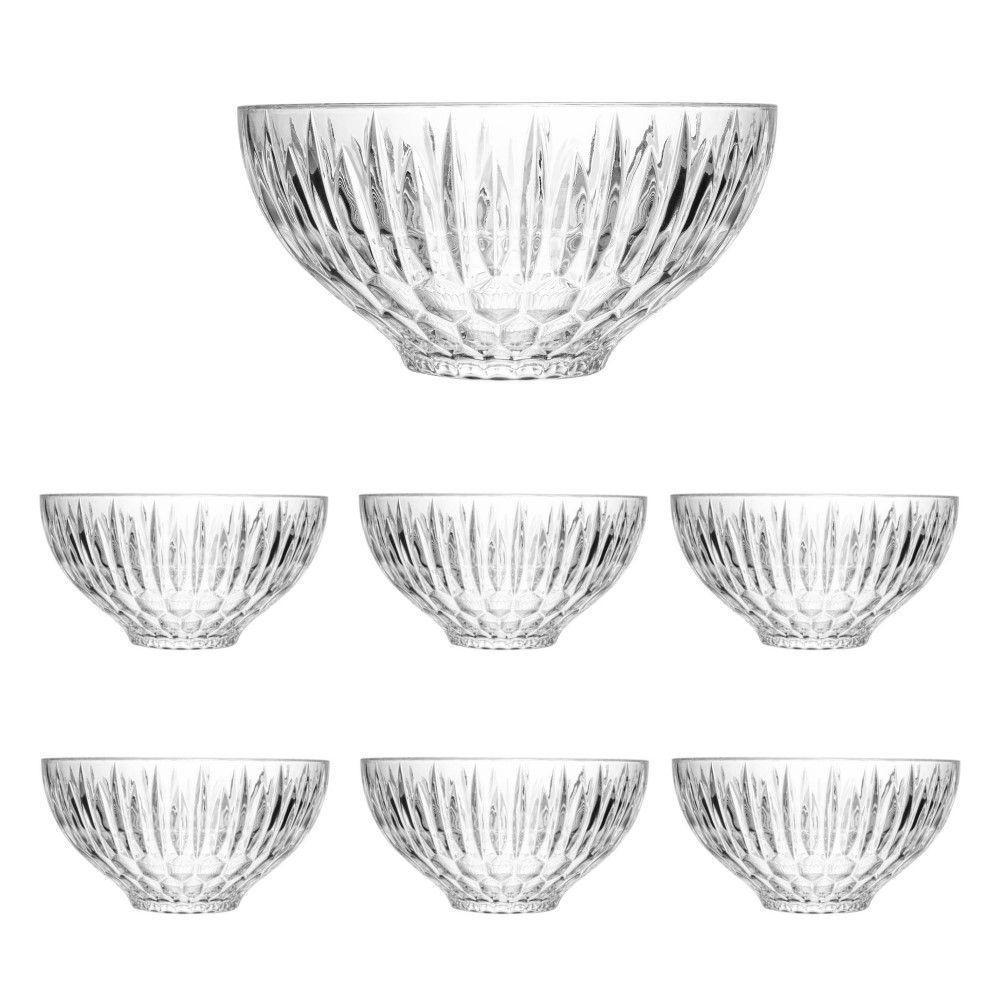 Conjunto 7 Peças Para Sobremesa De Vidro Raios Wolff - 2