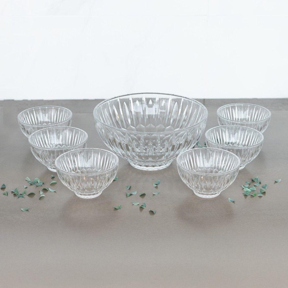 Conjunto 7 Peças Para Sobremesa De Vidro Raios Wolff - 4