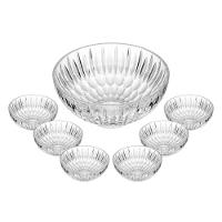 Conjunto 7 Peças Para Sobremesa De Vidro Raios Wolff - 1