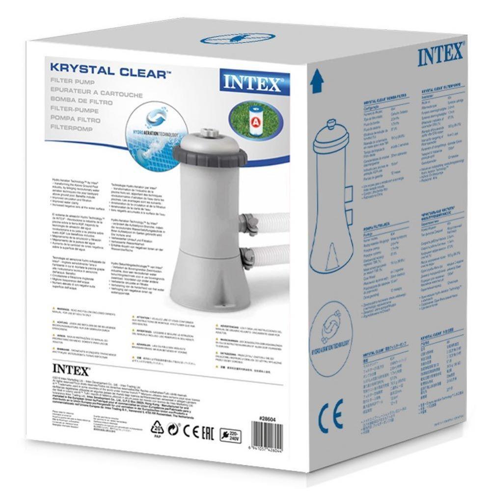 Bomba Filtrante Para Piscina Intex 2.006 L/h Filtro 220v - 5