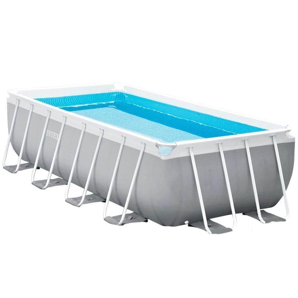Piscina Estrutural Retangular 10.874 Litros Completa - Intex - 2