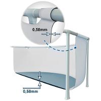 Piscina Estrutural Retangular 10.874 Litros Completa - Intex - 3