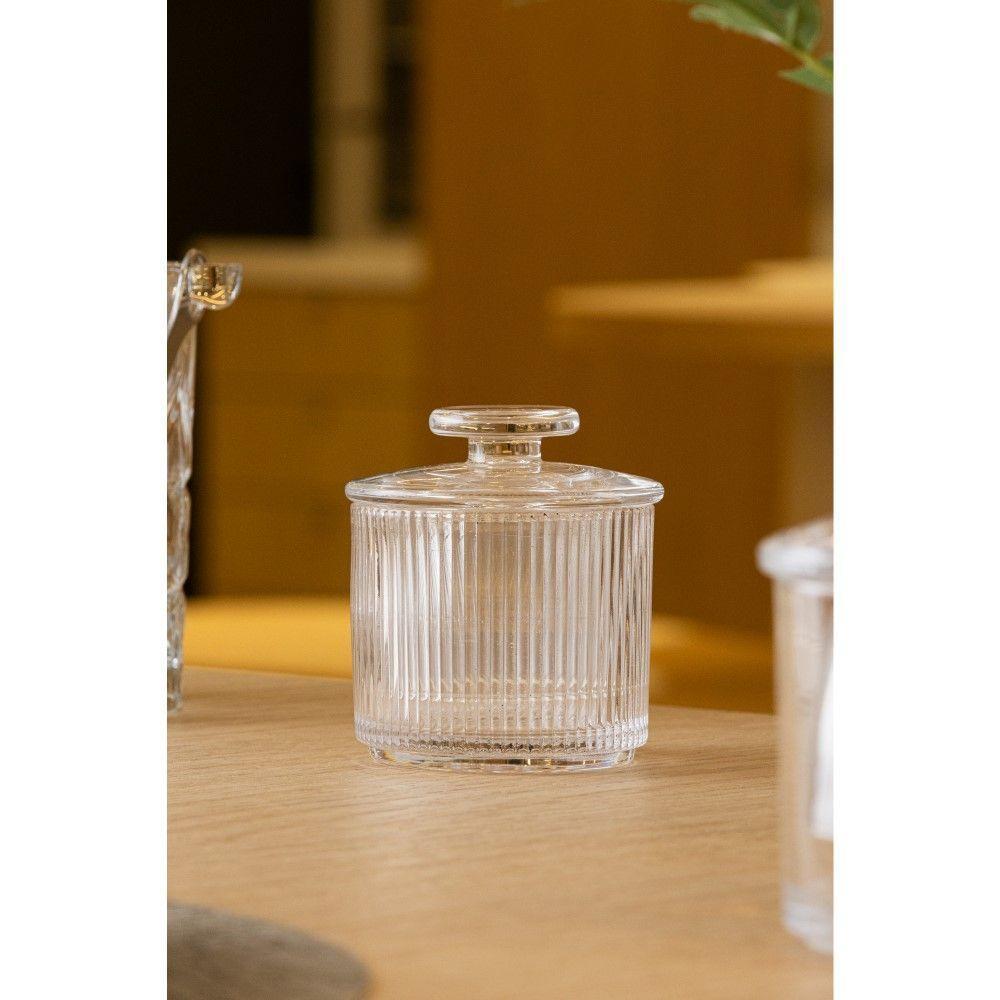 Manteigueira Francesa De Cristal 8,5 X 10 Cm Lines Wolff - 5