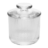 Manteigueira Francesa De Cristal 8,5 X 10 Cm Lines Wolff - 1