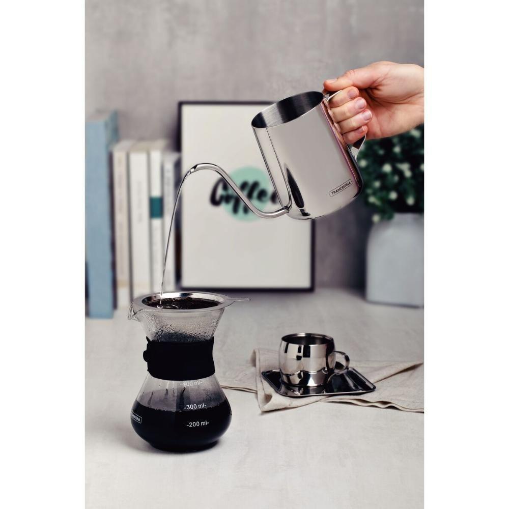 Bule Tramontina Pescoço De Ganso Em Aço Inox 0,6 L - 5