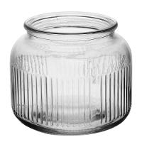 Conjunto De 2 Potes Herméticos De Vidro Canelado 900 Ml Essência Lyor - 3