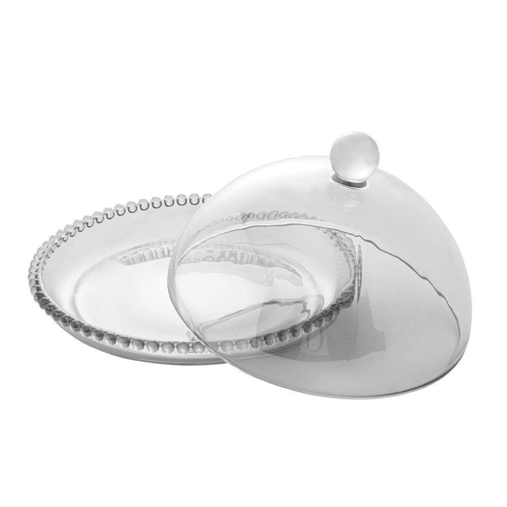 Queijeira De Cristal 20 Cm Pearl Wolff - 3