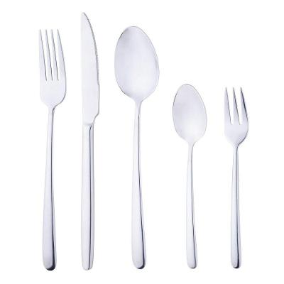 Faqueiro Viena 30 Peças de Aço Inox para Mesa Posta Prata Wolff