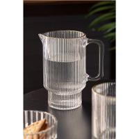 Jarra De Cristal 900 Ml Com Fio De Ouro Lines Wolff - 3