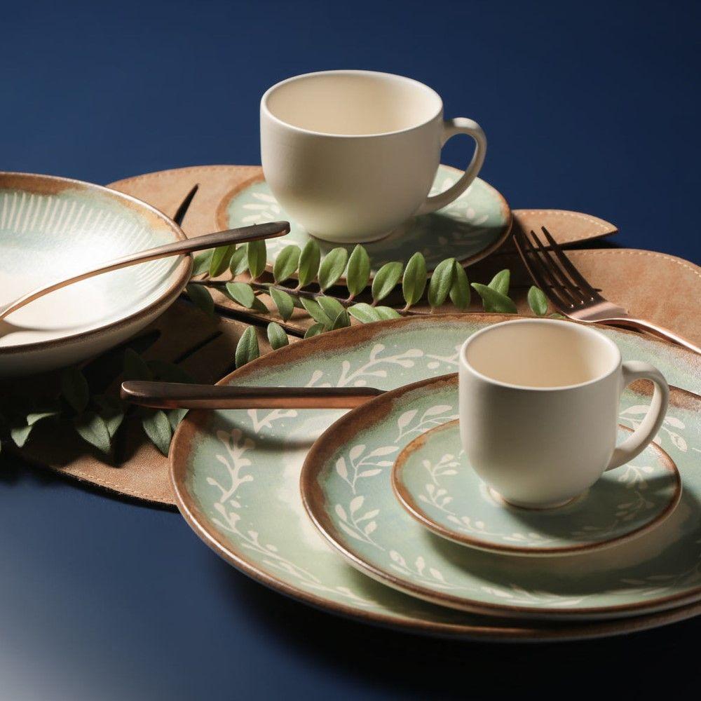 Conjunto De Pratos Rasos 06 Peças Coup New Mediterrâneo Porto Brasil - 4