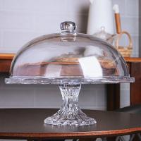 Boleira De Vidro Com Pé E Tampa Deli Diamond 30 Cm Lyor - 3