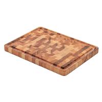 Tábua Para Churrasco Tramontina Retangular Em Madeira Muiracatiara Com Acabamento Em Óleo 45x34 Cm. - 1