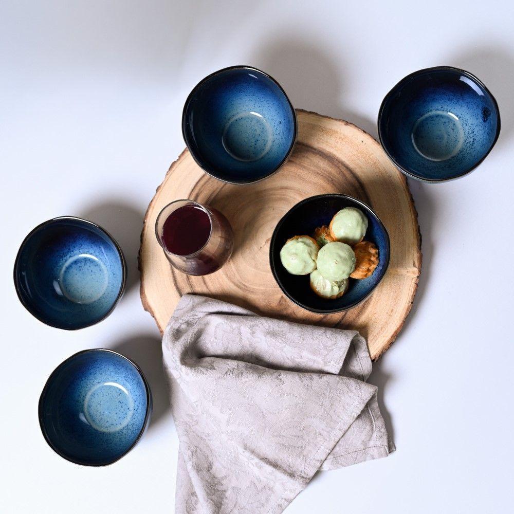 Conjunto De Cumbucas 04 Peças 560ml Orgânico Titanium Porto Brasil - 5