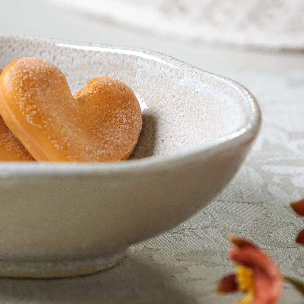 Conjunto De Cumbucas Oval 04 Peças 265ml Orgânico Vanilla Porto Brasil - 5