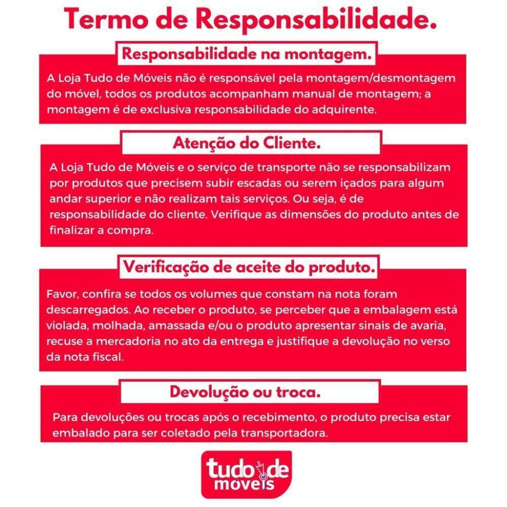 Guarda-roupa Casal 100% Mdf 8 Portas E 4 Gavetas Herrera Branco - 10