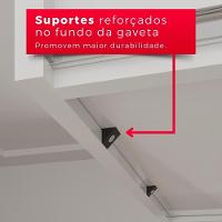 Guarda-roupa Casal 100% Mdf 8 Portas E 4 Gavetas Herrera Branco - 5