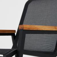 Jogo De Mesa Ripada Alumínio 8 Cadeiras Nossakasa De Jardim Piscina Jantar - 3