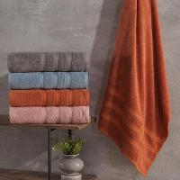 Toalha Banhão Bristol 100% Algodão 450g-m² 80x150cm Tessi Terracota - 1