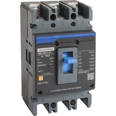 Caixa Moldada Tramontina Tdm 250s 3160 3p 160 A 50 Ka