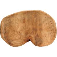 Wood Tábua Para Servir 5X40X25Cm Madeira Natural