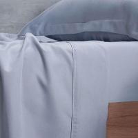 Jogo De Cama Casal 4 Pçs 1000 Fios Toque Acetinado Tessi Cinza - 5