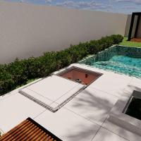 Alçapão Tampa Casa Maquina Piscina 120x120 Gaveta Deslizante Marrom - 6