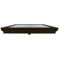 Alçapão Tampa Casa Maquina Piscina 120x120 Gaveta Deslizante Marrom - 7