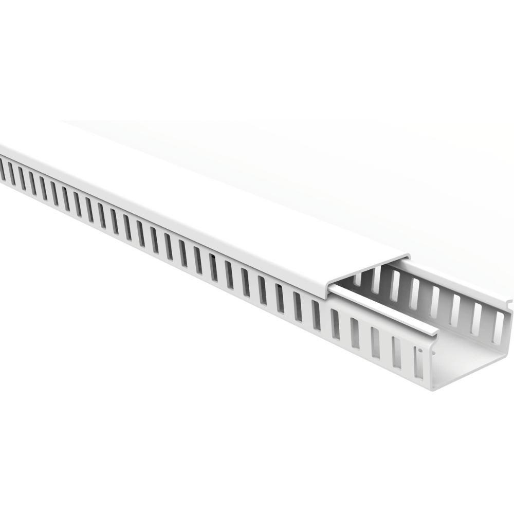 Canaleta Para Painel Tramontina Semi Aberta Branca 50x30x2000 Mm - 1