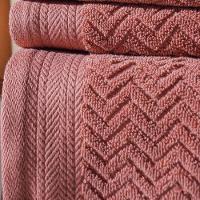 Toalha Banhão Dubai 100% Algodão 450g-m² 80x150cm Tessi Rosa - 3