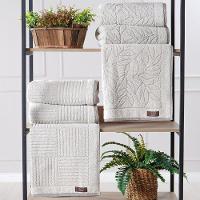 Toalha De Rosto Essenza 100% Algodão 450g-m² 50x75cm Tessi Natural Linhas - 5