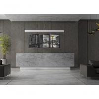 Quadros Decorativos Cidade Tons De Cinza Com Moldura Preto - 3