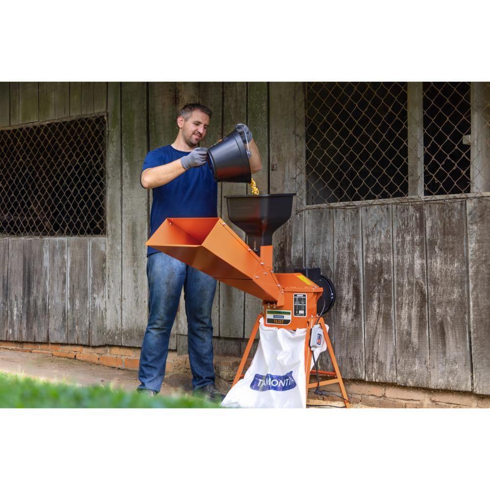 Triturador Elétrico Tramontina Te25t Com Suporte Triangular Motor 2 Hp Bivolt E Saída Lateral - 10