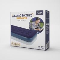 Kit 2 Colchões Infláveis Solteiro Flocked Comfort Vg Plus - 6