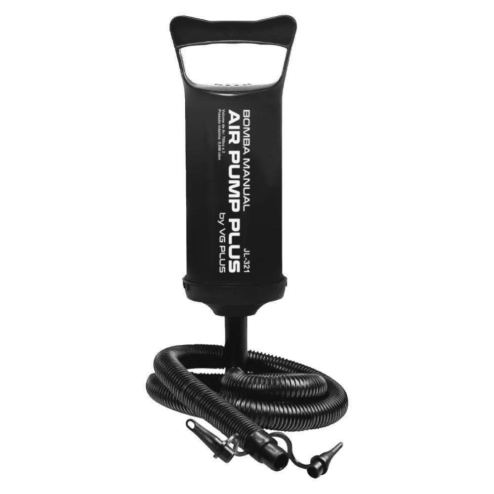 Colchão Solteiro Inflável + Bomba De Ar Manual Vg Plus - 3
