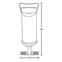 Colchão Solteiro Inflável + Bomba De Ar Manual Vg Plus - 5