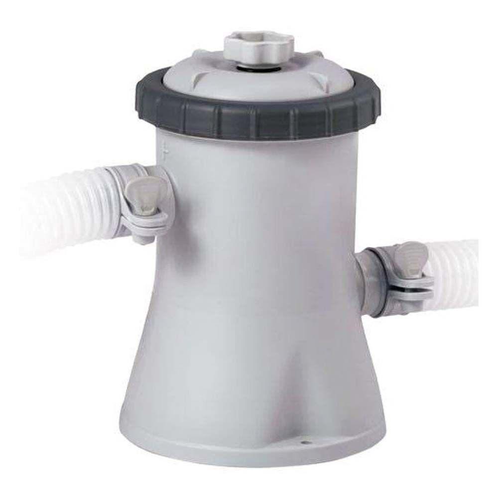 Piscina Intex 4.485 Litros Estrutural Prism Cinza Capa E Bomba Filtrante 220v Intex - 5