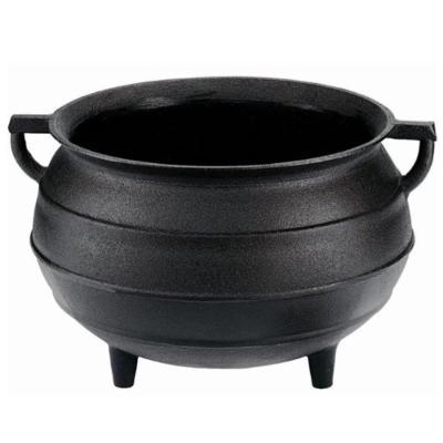 Caldeirão Tripé 34 Cm 20 L Em Ferro Fundido Panela Mineira