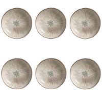 Conjunto De Pratos Fundos 06 Peças Bio Evergreen Porto Brasil - 1