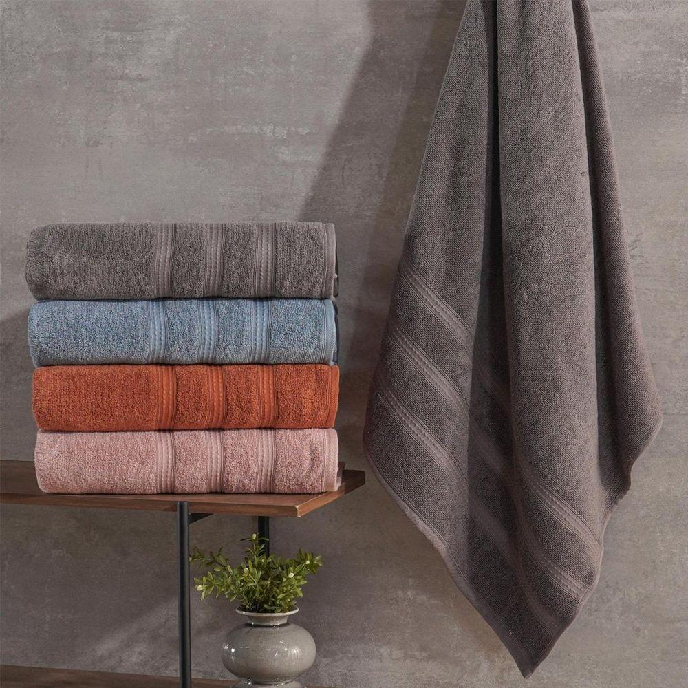 Toalha Banhão Bristol 100% Algodão 450g-m² 80x150cm Tessi Cinza - 1