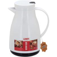 Blanc Garrafa Térmica 22X17X13Cm 500Ml Plástico Branco Ampola Vidro - 1