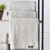 Toalha De Rosto Essenza 100% Algodão 450g-m² 50x75cm Tessi Natural Flores - 1