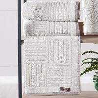 Toalha De Banho Essenza 100% Algodão 450g-m² 70x140cm Tessi Natural Flores - 1