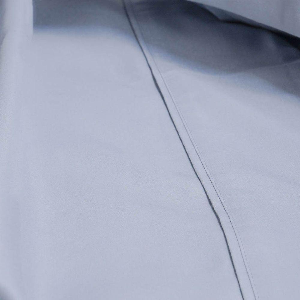 Jogo De Cama King 4 Pçs 1000 Fios Toque Acetinado Tessi Cinza - 5