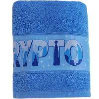 Toalha De Banho Bene Casa Superman 90%algodão 340g-m² 70x110cm Krypto - 1